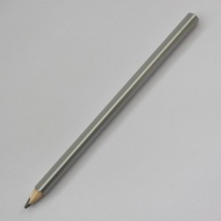 Трехгранный карандаш Стандарт, дмаметр 9 мм, корпус серебро