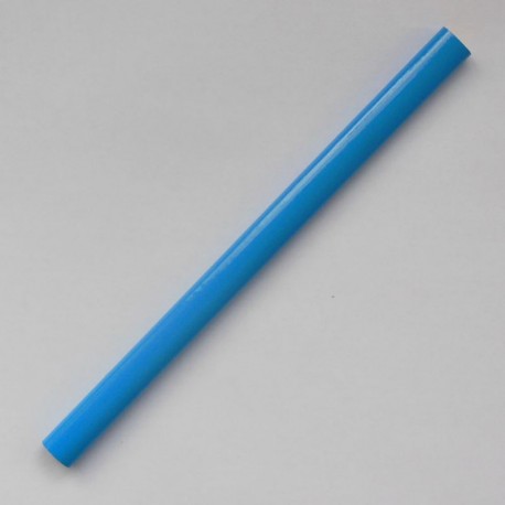 Овальный карандаш Премиум, длина 175 мм, цвет корпуса голубой