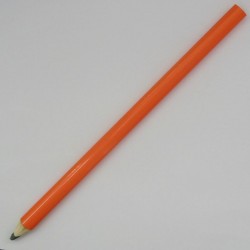 Овальный карандаш Премиум, длина 240 мм, цвет корпуса оранжевый